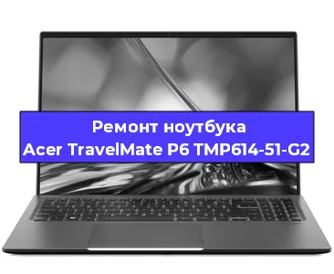 Чистка от пыли и замена термопасты на ноутбуке Acer TravelMate P6 TMP614-51-G2 в Санкт-Петербурге